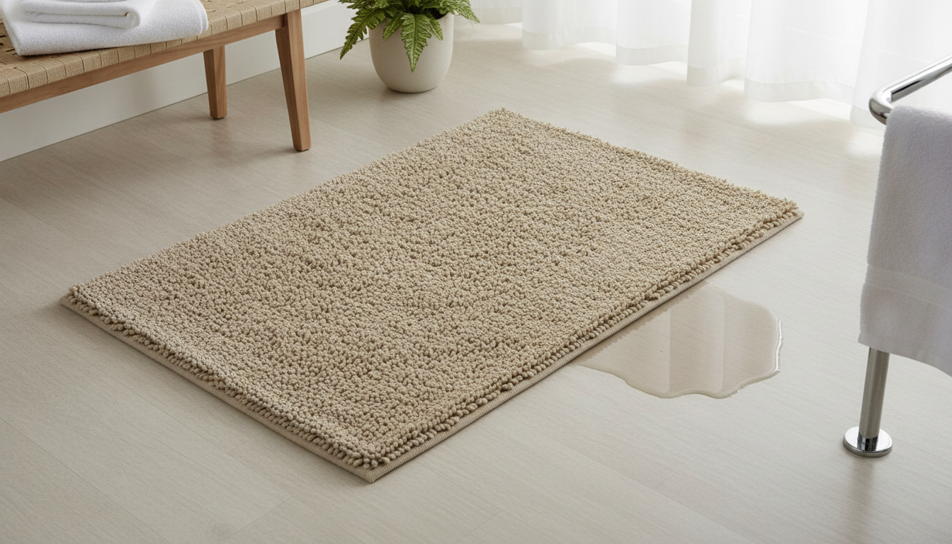 Chenille Bath Rugs: Pros, Cons, and Absorbency