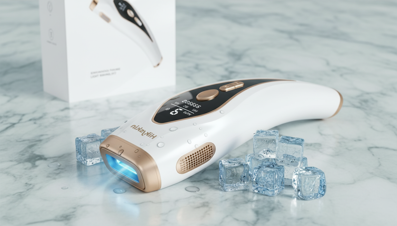 Comfort-First IPL: Ice Cooling, 9 Levels, 999,900 Flashes