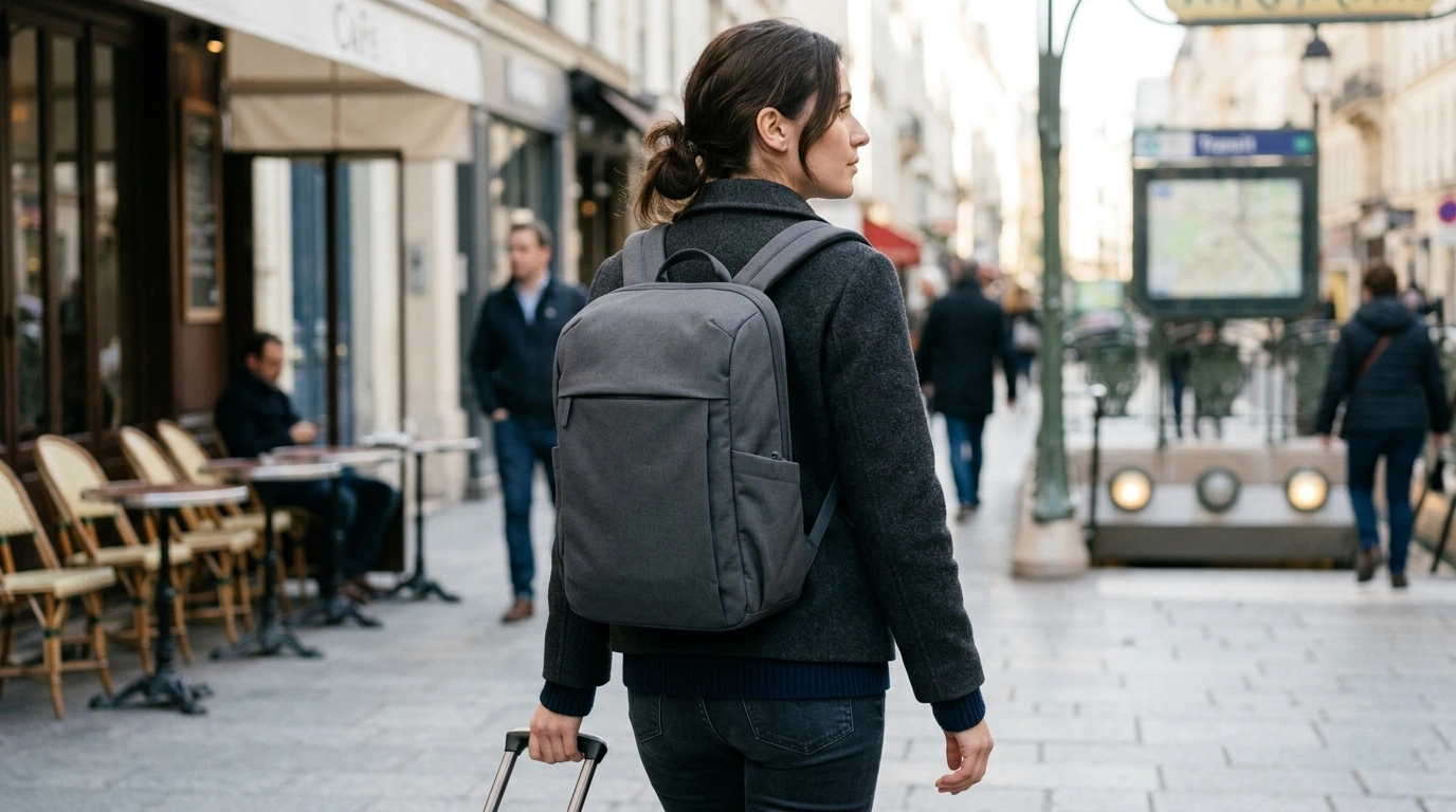 Chic Lightweight Women’s Travel Backpack for City Trips